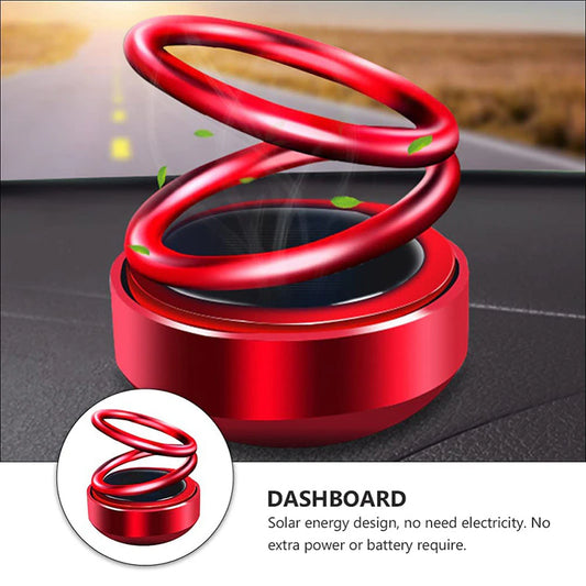 "Revitalize Your Ride with Solar-Powered Aromatherapy Air Freshener - Stylish Dashboard Ornament for a Refreshing and Eco-Friendly Driving Experience!"